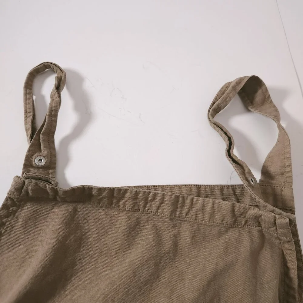 Eileen Fisher Womens Organic Cotton Hemp Overalls XL Utility Minimalist - Picture 11 of 16